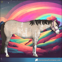 Horse Color:Bay Dun Sabino