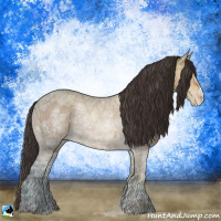 Horse Color:Sable Champagne Ice Rabicano