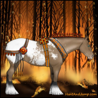 Horse Color:Gray Smoky Black Pearl Appaloosa 