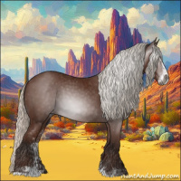 Horse Color:Gray Silver Bay Sabino Varnish Rabicano 