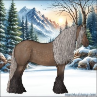 Horse Color:Silver Brown Dun