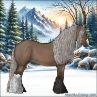 Horse Color:Silver Brown Dun