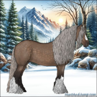 Horse Color:Silver Brown Dun 