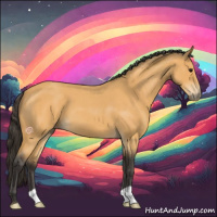 Horse Color:Buckskin Roan 