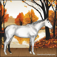 Horse Color:Gray White Spotted Bay Dun 