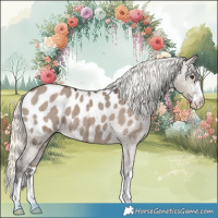 Horse Color:Liver Red Dun Mushroom Varnish Brindle 