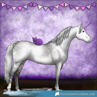 Horse Color:Gray Platinum White Spotted Silver Brown Dun Sabino Brindle 