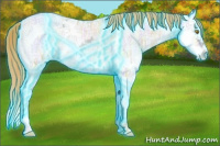 Horse Color:Thunderstruck Chestnut Ice Pearl Splash Tobiano 