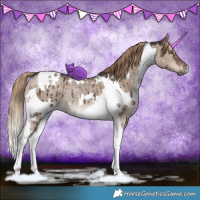 Horse Color:White Spotted Liver Red Dun Tobiano Brindle 
