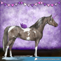 Horse Color:White Spotted Liver Red Dun Ice Mushroom Tobiano Brindle