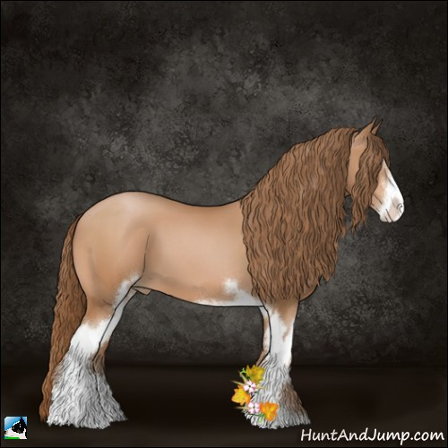 Horse Color:Brown Pearl Sabino 