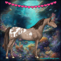 Horse Color:Classic Champagne Appaloosa 