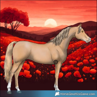 Horse Color:Chestnut Sabino 