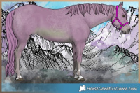 Horse Color:Watercolor Chestnut 