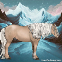 Horse Color:Liver Chestnut Pearl Mushroom Sabino 