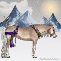 Horse Color:Silver Blue Onyx 