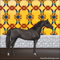 Horse Color:Smoky Blue Roan 