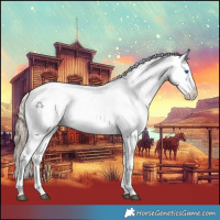 Horse Color:White Spotted Liver Chestnut Splash Varnish Rabicano 