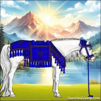 Horse Color:Cremello Tobiano