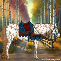 Horse Color:Chestnut Appaloosa 
