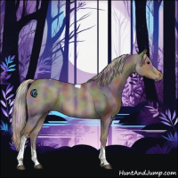 Horse Color:Nacre Silver Black Tobiano 