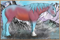 Horse Color:Watercolor Bay 