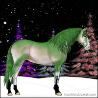 Horse Color:Watercolor Brown Onyx Sabino