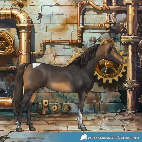 Horse Color:Buckskin Tobiano Rabicano 