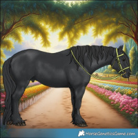 Horse Color:Black 