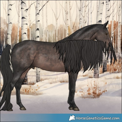 Horse Color:Platinum Liver Chestnut 