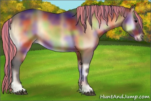 Horse Color:Painted Nacre Bay Onyx 