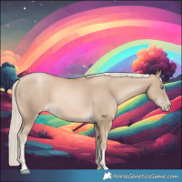 Horse Color:Chocolate Palomino Pearl 