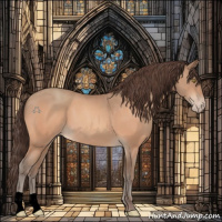 Horse Color:Sable Champagne Varnish 