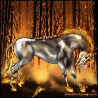 Horse Color:Brown Onyx Tobiano Varnish 