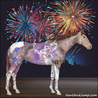 Horse Color:Chestnut Ice Tobiano 