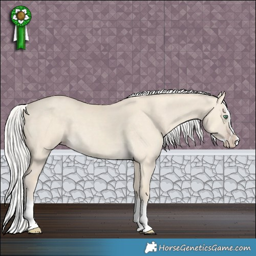 Horse Color:Silver Classic Cream Champagne Dun Splash 