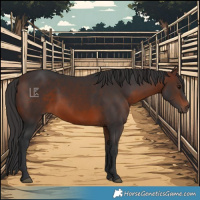 Horse Color:Brown 