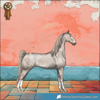 Horse Color:Liver Red Dun Varnish Brindle 