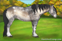 Horse Color:Brown Ice Onyx 