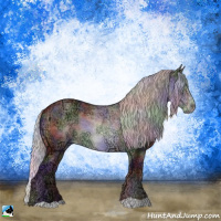 Horse Color:Nacre Chocolate Silver Brown Chinchilla Ice 