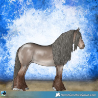 Horse Color:Liver Red Dun Mushroom 