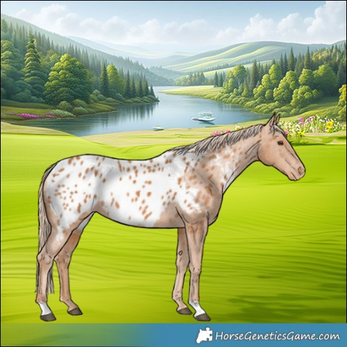 Horse Color:Chestnut Appaloosa 