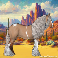 Horse Color:Silver Bay Dun Sabino Tobiano Rabicano 