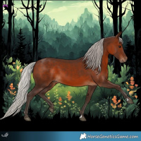 Horse Color:Silver Brown 