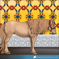 Horse Color:Gold Champagne Splash 
