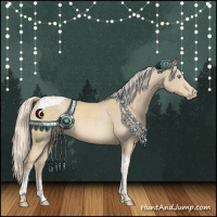 Horse Color:Cremello Tobiano 