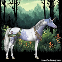 Horse Color:Watercolor Silver Black Tobiano 