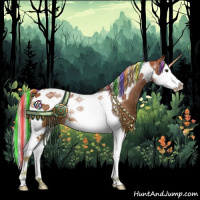 Horse Color:Painted Red Roan Splash Tobiano Rabicano 