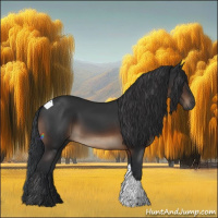 Horse Color:Brown Tobiano Rabicano