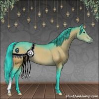 Horse Color:Watercolor Brown 